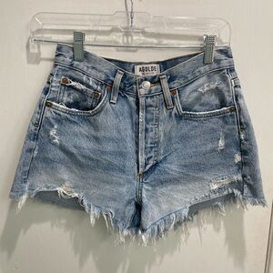 AGOLDE Parker Denim Shorts